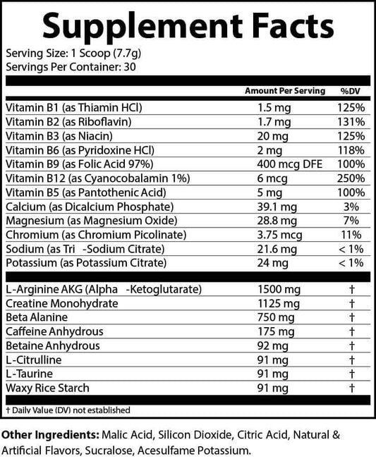 Lion's Roar Pre-Workout (Watermelon)