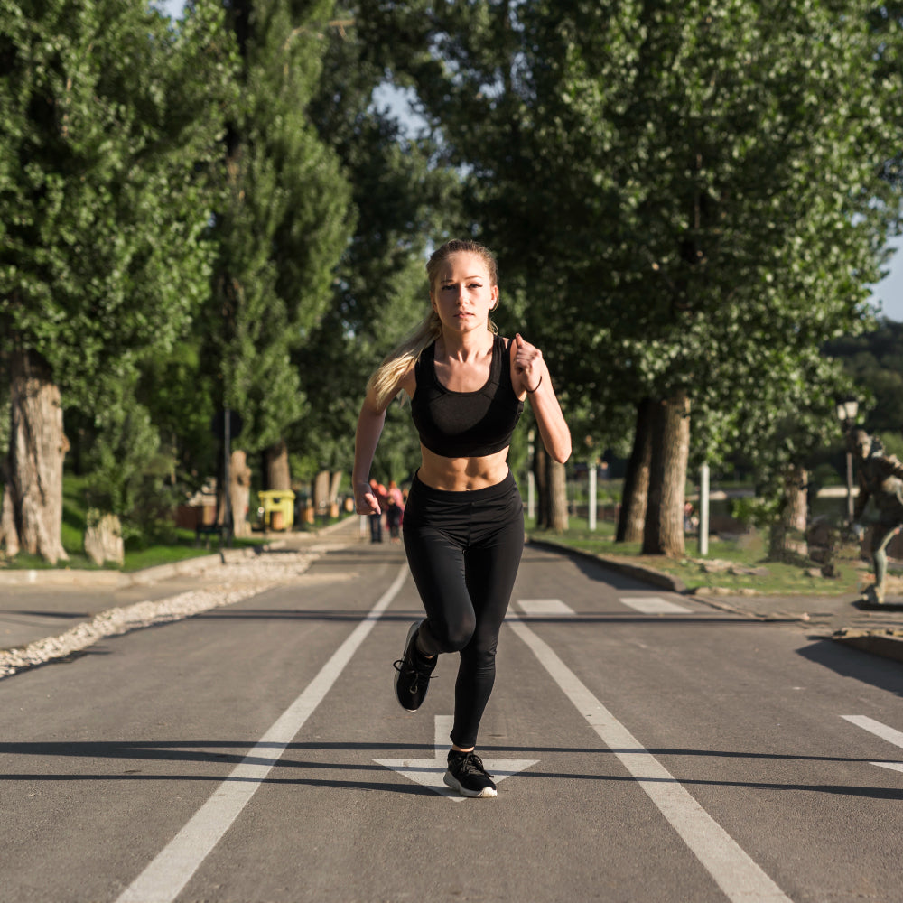 Woman running