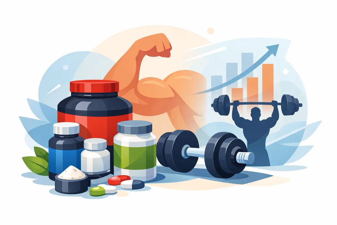 9 Best Supplements for Muscle Gain and Strength
