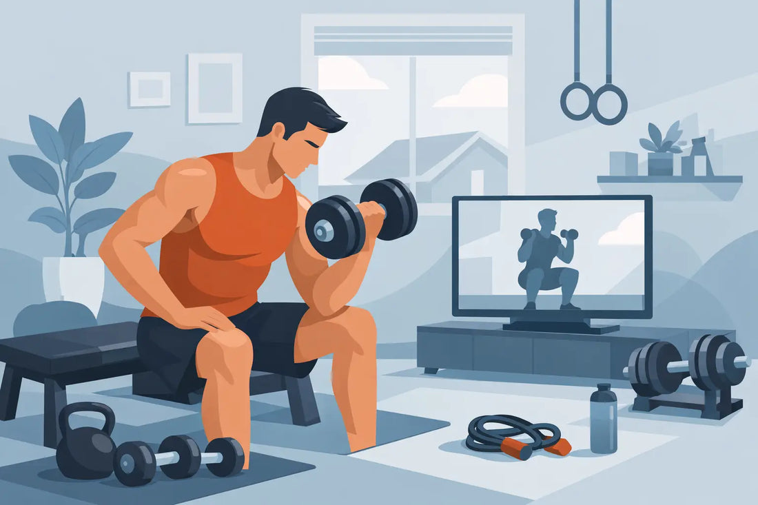 How to Build Muscle and Strength at Home
