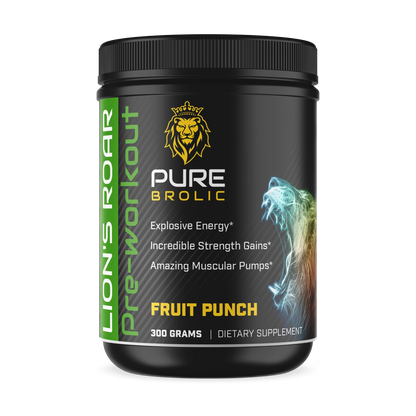 Lion`s Roar Pre-Workout (Fruit Punch)