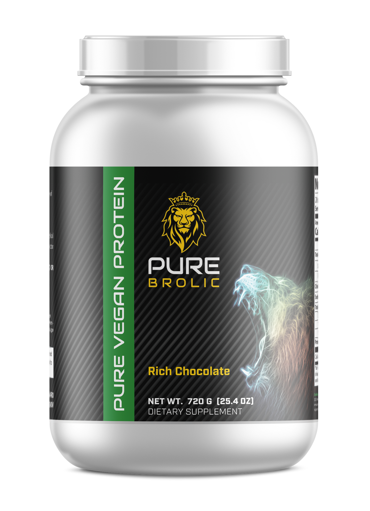 1.5lb Pure Vegan Protein Rich Chocolate