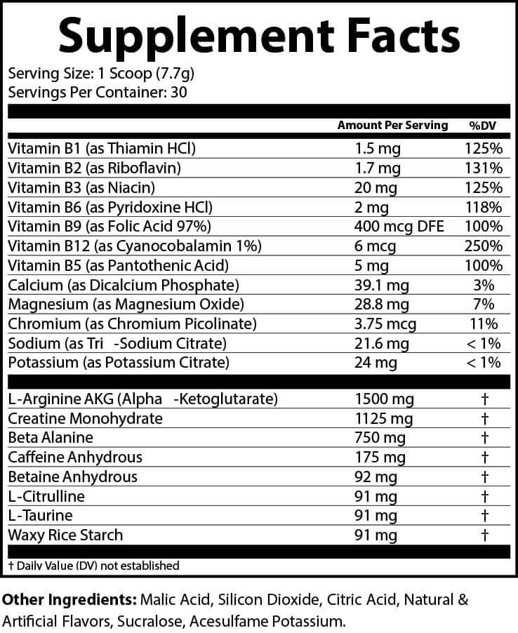 Lion's Roar Pre-Workout (Watermelon)