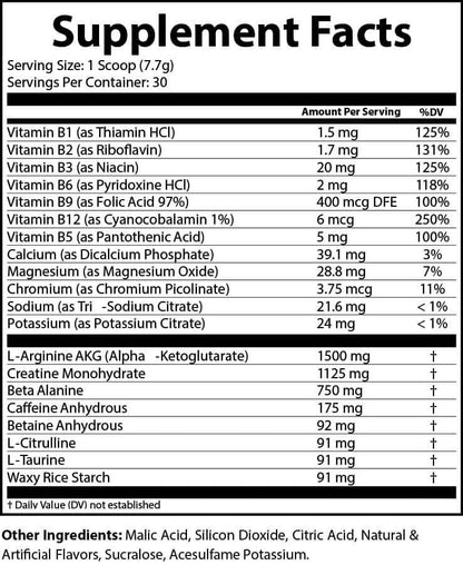 Lion's Roar Pre-Workout (Watermelon)