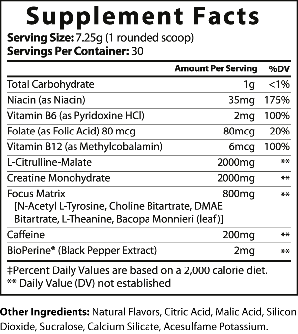 Lions Roar Pre - Workout Lemonade